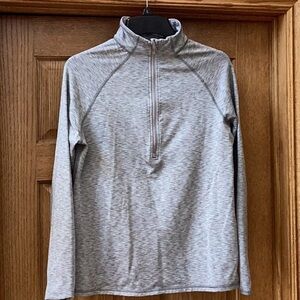 Calvin Klein performance quick dry pullover, heathered gray, women’s size large